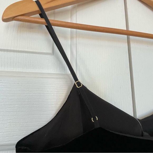 J. Crew Velvet Black Top - Picture 8 of 8